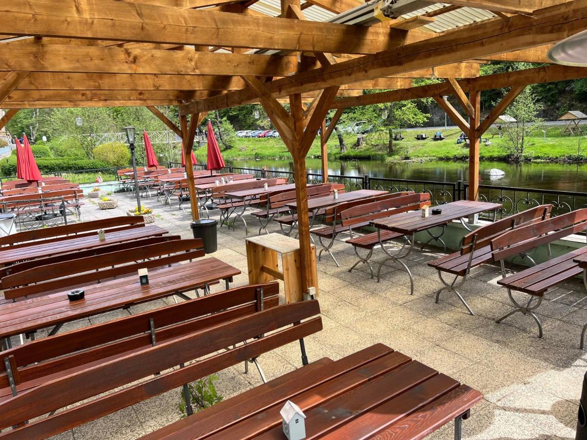 Pension Sternschnuppe, Treseburg Harz, Unmittelbar Am Wasser Thale Bagian luar foto