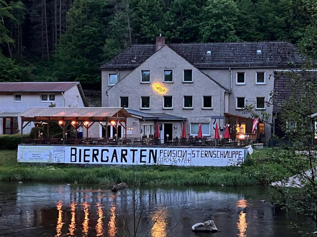 Pension Sternschnuppe, Treseburg Harz, Unmittelbar Am Wasser Thale Bagian luar foto